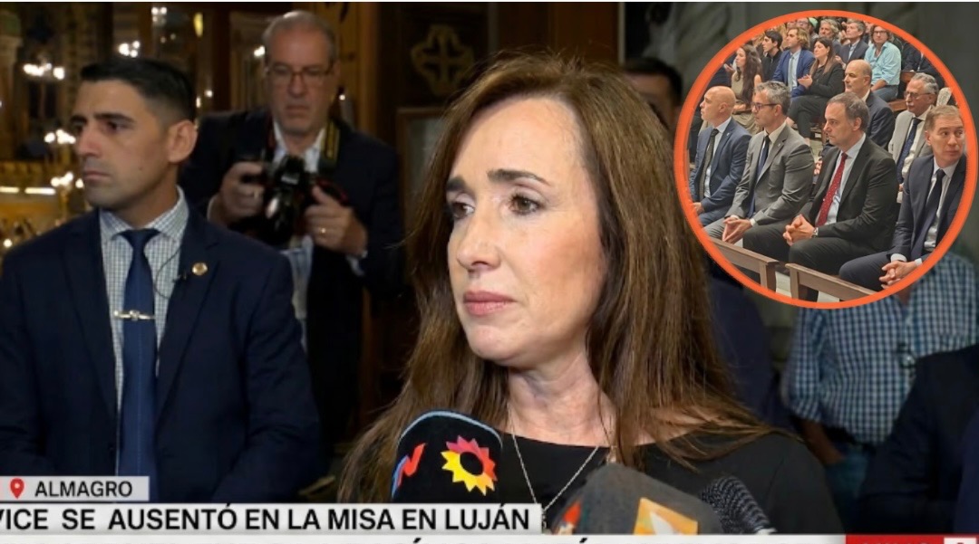 Victoria Villarruel dijo que se bajó de la misa por Francisco porque estaba “lo peor de la casta”