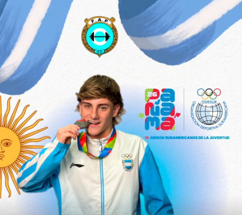 ¡HACIENDO HISTORIA! El villamercedino Álvaro Matricardi le dio la primera medalla a la Argentina en los Juegos Suramericanos Panamá 2026