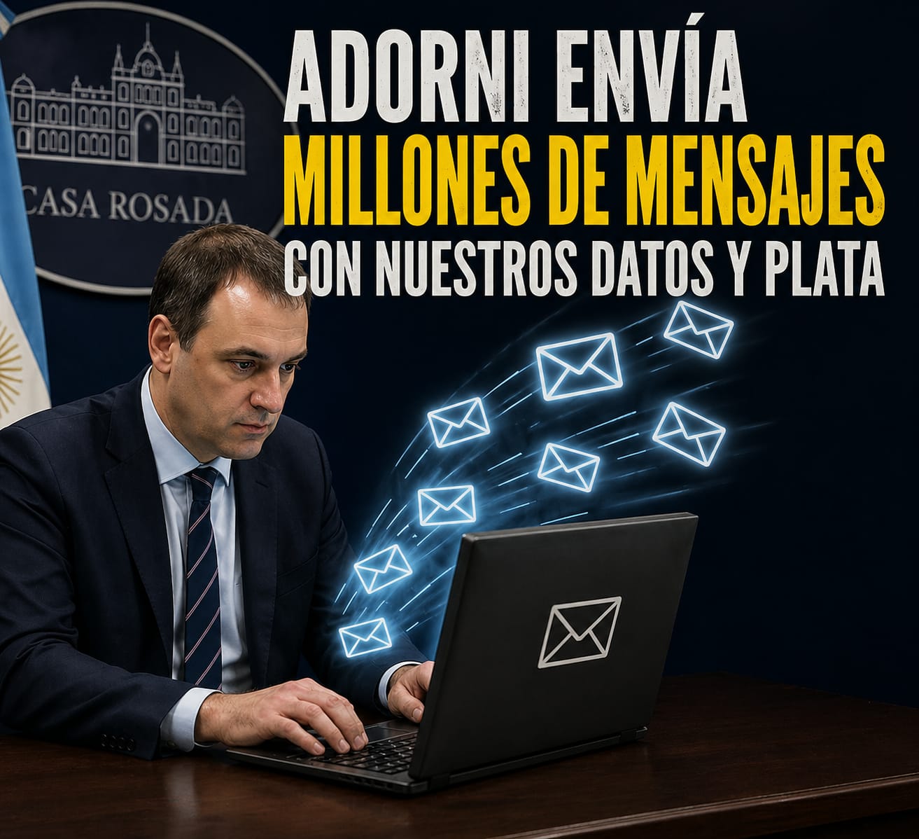 Polémica por el uso de datos y un contrato millonario del Gobierno