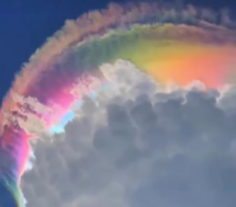 ¡ESPECTÁCULO EN EL CIELO! Una impresionante nube "de otro planeta" sorprendió a todos y desató locas teorías