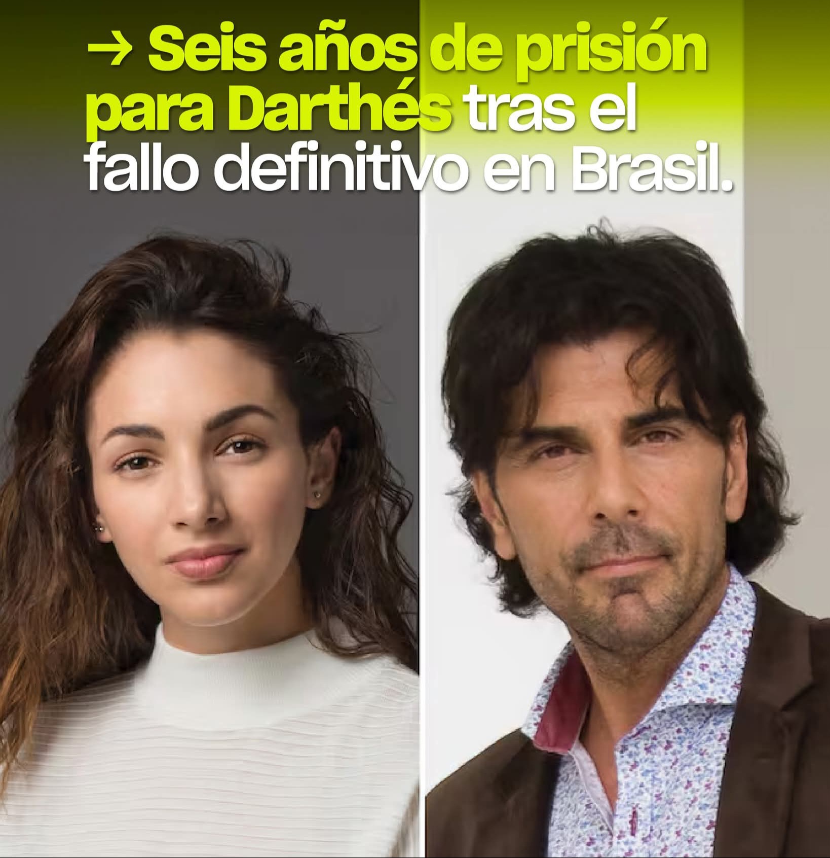 Condena firme: seis años de prisión para Juan Darthés en Brasil