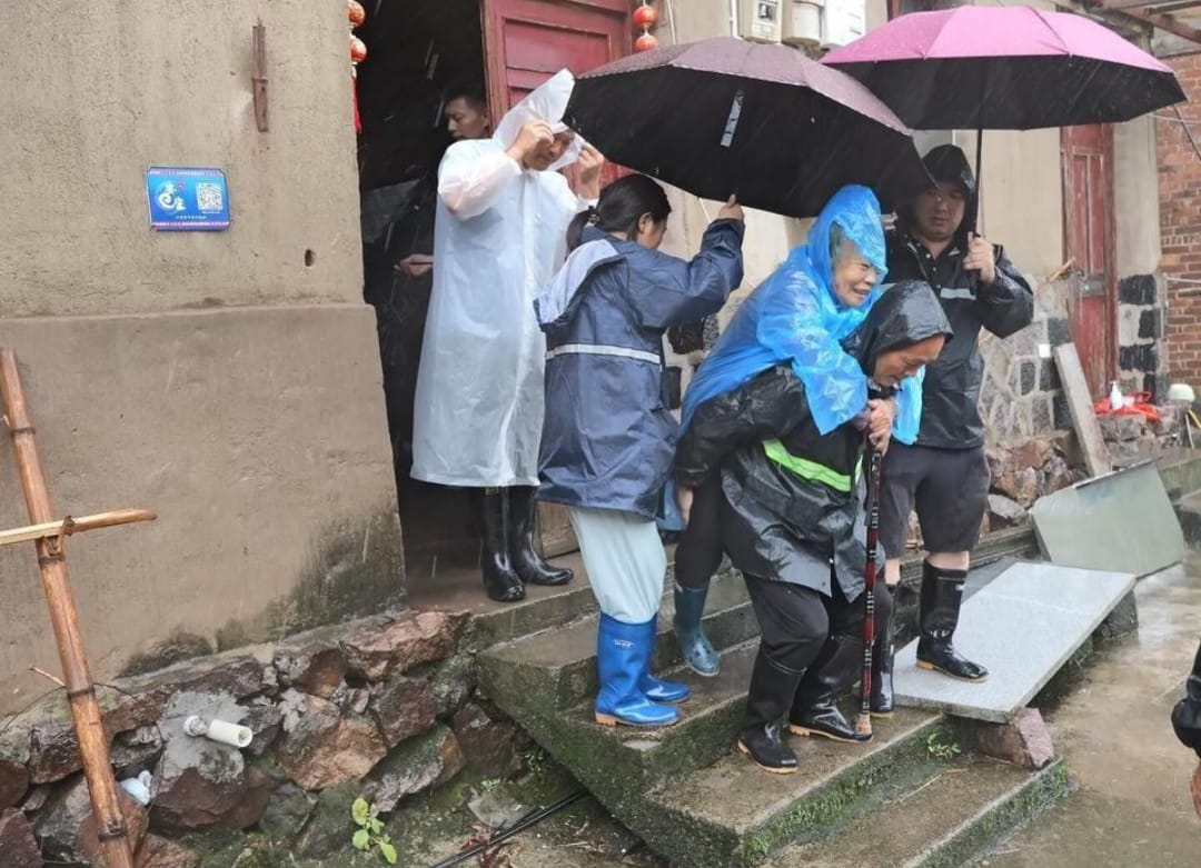 China evacuó a 1,7 millones de personas por el tifón Bavi