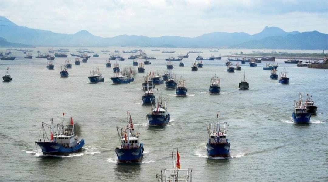 China controla el 63% de una flota pesquera argentina