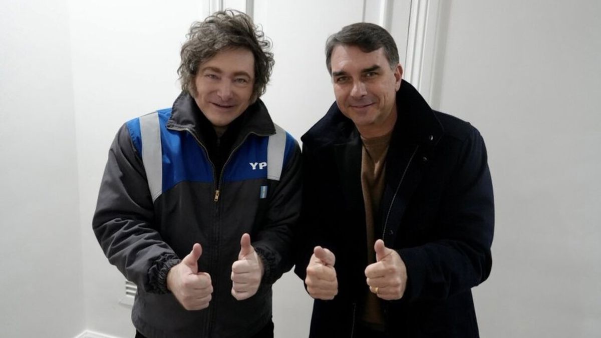 MILEI VIAJA A BRASIL PARA RESPALDAR A FLÁVIO BOLSONARO