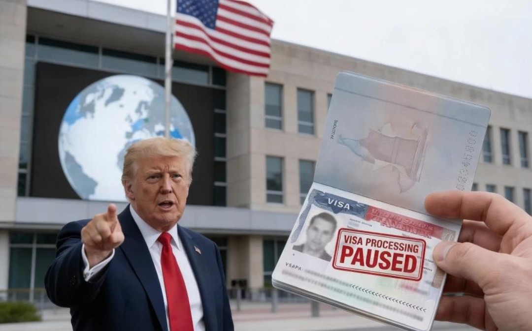 Trump endurece la política migratoria: Estados Unidos suspende las citas para visas de inmigrante en todo el mundo
