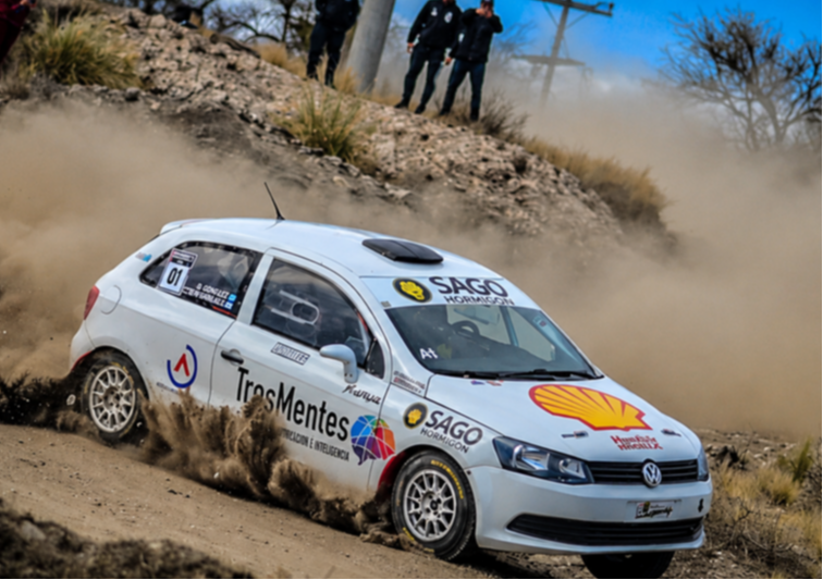 Cristian "Espy" González arrasó en La Toma y se encamina a una nueva corona en el Provincial de Rally