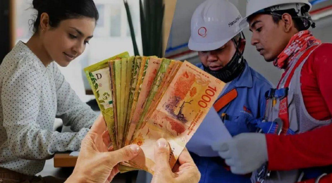 Salario mínimo: será de $383.800 y llegará a $437.000 en abril de 2027