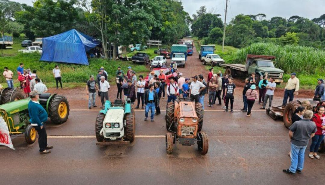 $240 el kilo y tractores contra Milei: la crisis yerbatera estalló en Misiones
