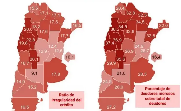 SAN LUIS, ENTRE LAS PROVINCIAS CON MAYOR MORA: CASI 94 MIL PERSONAS NO PUEDEN PAGAR SUS DEUDAS