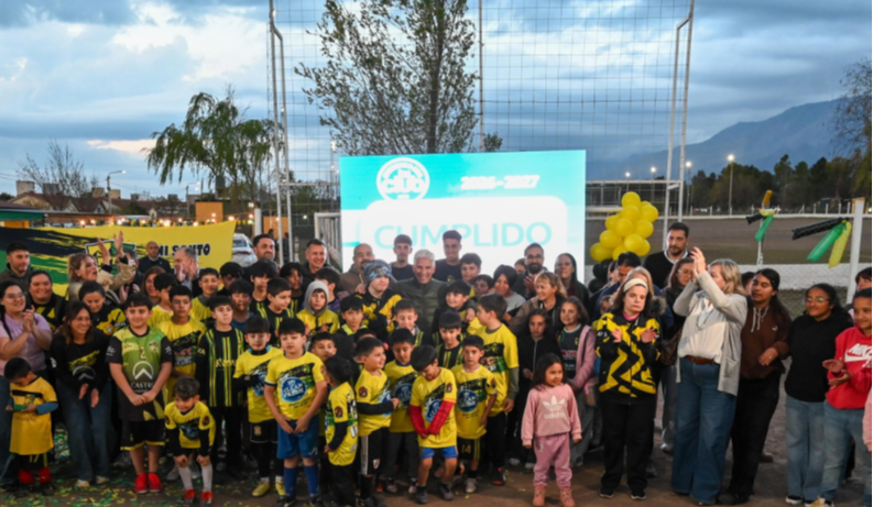 ¡Crecimiento histórico! Con una inversión millonaria, renovaron por completo el club Cryder en Merlo
