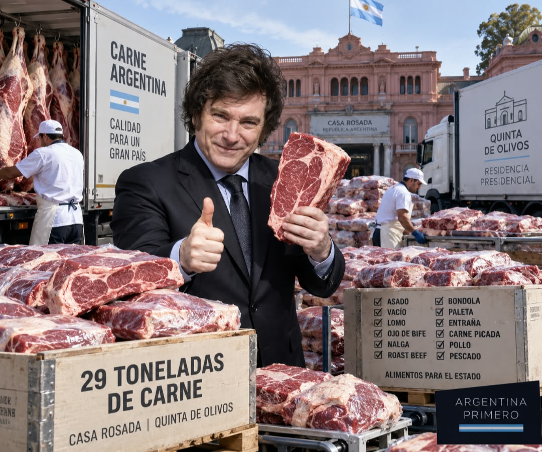 POLÉMICA POR UNA LICITACIÓN DE CASI $500 MILLONES PARA CARNE Y ALIMENTOS DE CASA ROSADA Y OLIVOS